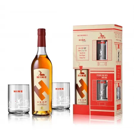 HINE VSOP – Coffret Hine Ball + 2 Verres