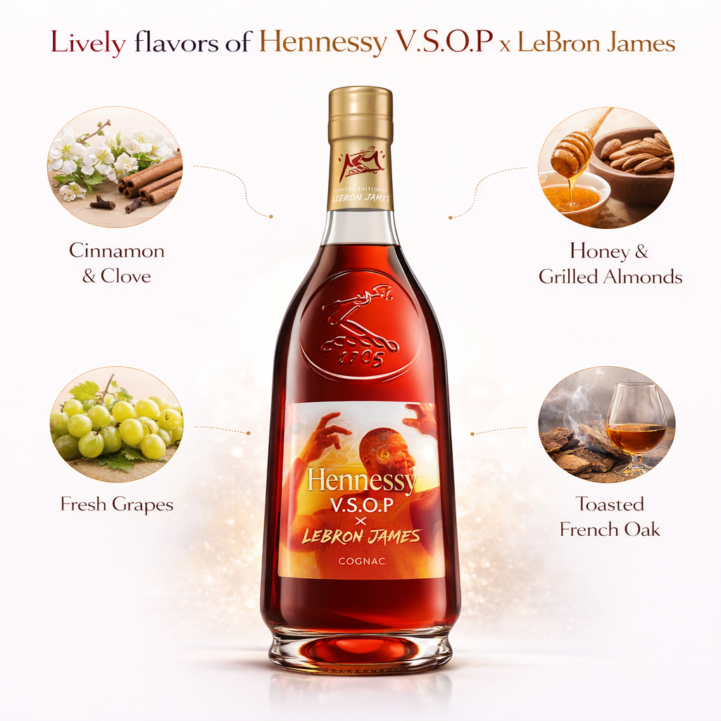 Hennessy V.S.O.P x LeBron James – Limited Edition Collector Cognac